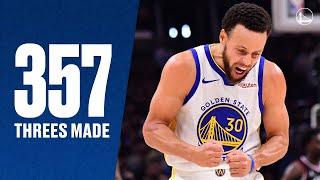 EVERY Stephen Curry Three From the 2024 NBA Regular Season