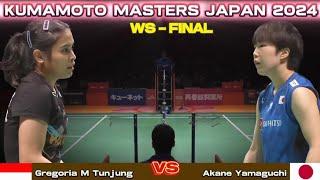 Gregoria Mariska Tunjung (INA) vs Akane Yamaguchi (JPN) | F | Badminton KMJ24