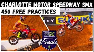 Charlotte SuperMotocross Rd1 450 Free Practice Fast Laps Sexton, Lawrence, Tomac, Webb, AP, Roczen