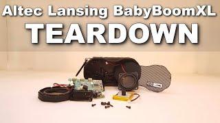 ALTEC LANSING BABYBOOM XL TEARDOWN