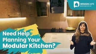 Points To Remember While Designing A Modular Kitchen | Modular Kitchen Planning Tips from Designer