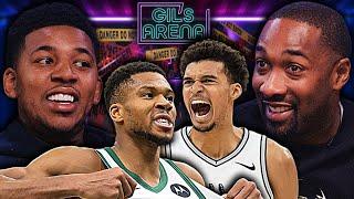 LeBron, Giannis & Wemby's BIG Games FIRE UP Gil's Arena