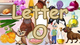 Kids vocabulary from letter O with Happy brain kids learning | vocabulary for kids