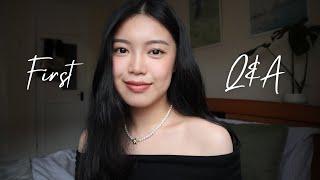 My First Q&A | moving to london for master's, career, relationships, confidence, and more 