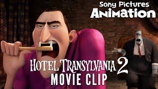 Frank Tries On Drac's Cape | HOTEL TRANSYLVANIA 2