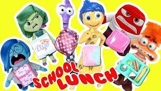 Inside Out 2 Movie Packs School Lunch Surprises! Back to School with Dolls