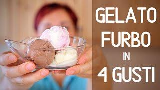 4 FLAVORS SMART ICE CREAM - Homemade Ice Cream - Easy Recipe (Video of 2017)