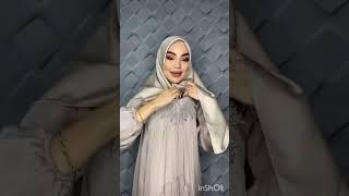 لفة حجاب سهلة وانيقة للمناسبات