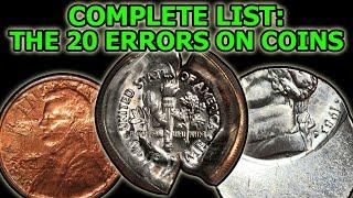 The 20 Types Of Errors On Coins – Complete Overview of Physical Error Coinage