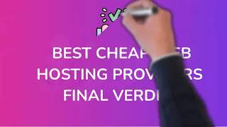 Cheaper Hosting Final Verdict October-2021 | Best Cheap Hosting Provider