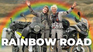 On Her Bike & Off She Goes on the Rainbow Road | Motorcycle camping trip in NEW ZEALAND [S6-E6]