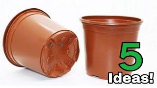 5 Super Ideas to Make with Flower Pots!