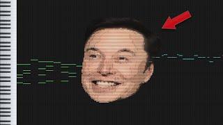 What Elon Musk Sounds Like - MIDI Art