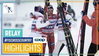 Norway | wins at home | Lillehammer | Women's Relay | FIS Cross Country