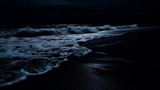 Ocean Sounds For Deep Sleeping With A Dark Screen And Rolling Waves