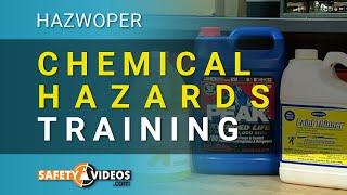 HAZWOPER Chemical Hazards Training from SafetyVideos.com