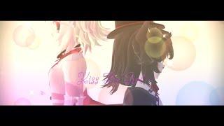 MMD X Hazbin Hotel [ Husk X Angel Dust ] Kiss The Girl