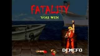 1ª Street Fighter Fatality