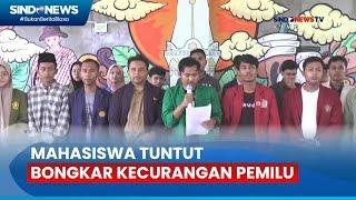 Forum BEM Se-DIY Tuntut KPU Gelar Pemilu Ulang - Sindo Siang 22/02