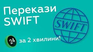 SWIFT-перекази через Приват24