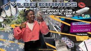 Vlog Diaries | end the academic year with me! || hanging with friends, exam prep & more!!