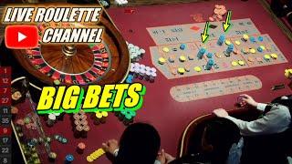  LIVE ROULETTE |  BIG BETS In Real Vegas Casino  Morning Session Exclusive  2025-03-13