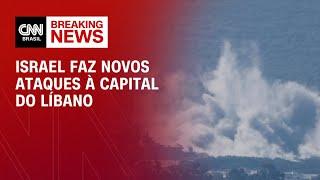 Israel faz novos ataques à capital do Líbano | BASTIDORES CNN