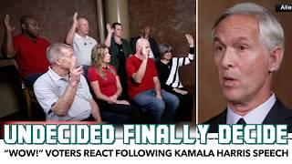 “Wow!” Undecided Voters Finally Decide Following Kamala Harris DNC Speech