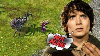 FRODO VS THE BIG SPIDER!