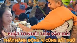 PHẬT TỬ NHÉT TIỀN VÀO BÌNH BÁT SƯ MINH TUỆ ĐẨY NHẸ TỪ CHỐI ĐÁP CON LÀ NGƯỜI VIỆT NAM | #thichminhtue