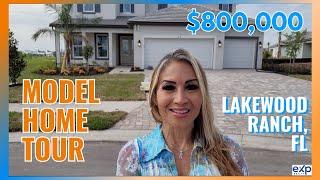 MODEL HOME TOUR - SWEETWATER By M/I Homes in LAKEWOOD RANCH, FLORIDA