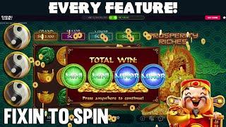 EVERY FEATURE! **NEW** PROSPERITY RICHES on Chumba Casino