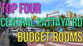 TOP FOUR BEST VALUE CENTRAL PATTAYA ROAD MONTHLY APARTMENT ROOMS *Details In Description*