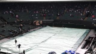 Rain at Wimbledon 2012
