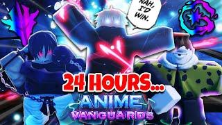 I Became THE STRONGEST In 24 Hours In Anime Vanguards Update 1