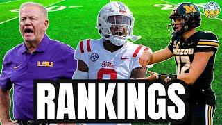 SEC Football Power Rankings 2024: Week 2 Edition