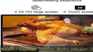 JYXOIHUB Digital Signage Displays 43 Inch Touch HD Screen Interactive Smart Board Movable Type Sign