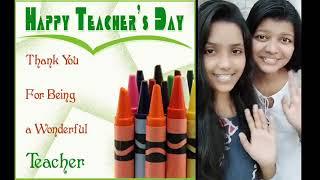 Artists and Students of Gurukul Art Gallery wishing Happy Teacher's Day to Guru Abhay Dwivedi Ji