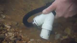 Gold Prospecting w/ DIY Backpack Mini Dredge - 1.5" pvc nozzle, 1000 GPH Bilge Pump - BEDROCK SNIPER