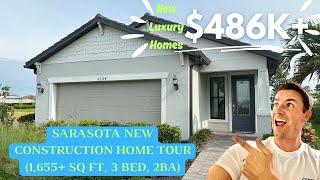 Sarasota New Construction Home Tour | Talon Preserve | Hallmark - 3bed 2bath $485k+