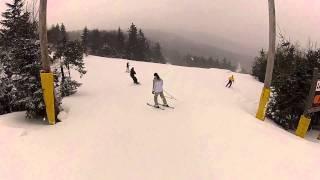 Quick run using the gopro hero2 at Snowshoe WVA
