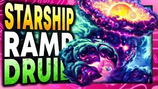 ️ Hearthstone - Starship Ramp Druid Stream - The Great Dark Beyond