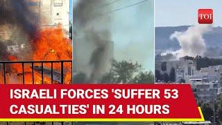 '53 Israeli Casualties In 24 Hours': Big Blow For IDF As Iran-Backed Resistance Groups Roar