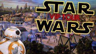 Star Wars Galaxy's Edge Land VIP Tour at D23 Expo 2017