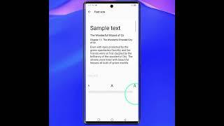How to text size small and big in Android phone #youtubeshorts