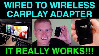 PRIME DAY DEAL: Wired to Wireless Carplay Adapter That Works CarlinKit 3.0 Demo & Review