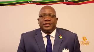 Dr.Dr. the Hon. Timothy Harris, wishes all citizens and residents a Happy Independence