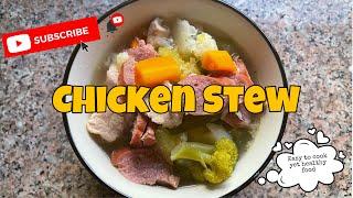 HOW TO COOK CHICKEN STEW | QUICK AND EASY RECIPE | AIZ SCOOP 