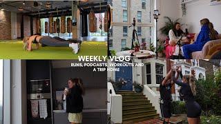 WEEKLY VLOG | Final long runs before my marathon, workouts and a few fun trips