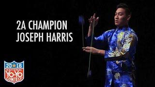 Joseph Harris - 2A Final - 1st Place - 2016 US Nationals - Presented by Yoyo Contest Central